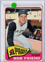 1965 Topps Base Set #392 Bob Friend