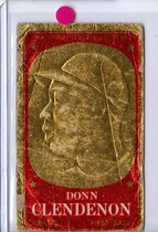 1965 Topps Embossed Inserts #9 Donn Clendenon