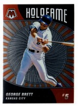 2022 Panini Mosaic Holofame #4 George Brett