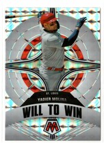 2022 Panini Mosaic Will to Win Mosaic #WW-1 Yadier Molina