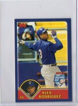 2003 Topps Opening Day Mini Stickers/Scratch Offs #57 Alex Rodriguez