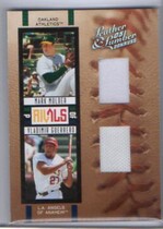 2005 Donruss Leather & Lumber Rivals Jersey #R-2 Guerrero|Mulder