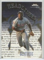 1999 Fleer Sports Illustrated Headliners #1HL Vladimir Guerrero