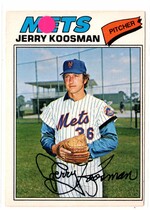 1977 O-Pee-Chee OPC Base Set #26 Jerry Koosman