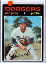 1971 Topps Base Set #693 Jose Pena