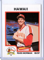 1987 ProCards Hawaii Islanders #22 Russ Morman