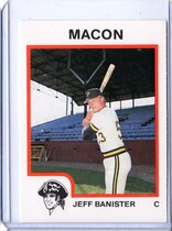 1987 ProCards Macon Pirates #4 Jeff Banister