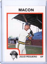 1987 ProCards Macon Pirates #16 Julio Peguero