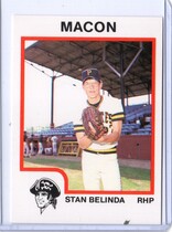1987 ProCards Macon Pirates #17 Stan Belinda