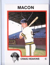 1987 ProCards Macon Pirates #19 Craig Heakins