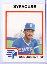 1987 ProCards Syracuse Chiefs #1944 Jose Escobar