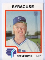 1987 ProCards Syracuse Chiefs #1948 Steve Davis