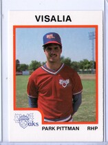 1987 ProCards Visalia Oaks #11 Park Pittman