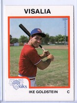 1987 ProCards Visalia Oaks #12 Ike Goldstein