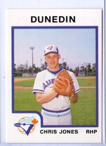 1987 ProCards Dunedin Blue Jays #939 Chris Jones