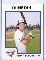 1987 ProCards Dunedin Blue Jays #947 Jerry Schunk