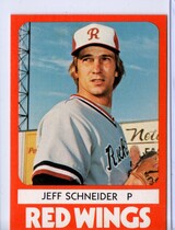 1980 TCMA Rochester Red Wings #10 Jeff Schneider