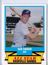 1988 CMC Triple A All Stars #8 Van Snider