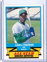 1988 CMC Triple A All Stars #10 LaVel Freeman