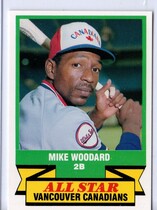 1988 CMC Triple A All Stars #33 Mike Woodard