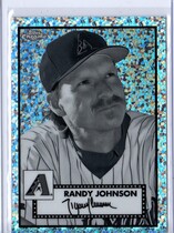 2021 Topps Chrome Platinum Anniversary Black & White Mini-Diamonds Refractor #494 Randy Johnson