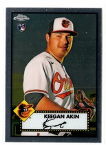 2021 Topps Chrome Platinum Anniversary #27 Keegan Akin