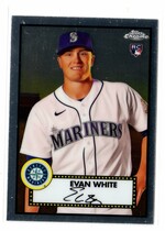 2021 Topps Chrome Platinum Anniversary #87 Evan White