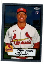 2021 Topps Chrome Platinum Anniversary #89 Johan Oviedo