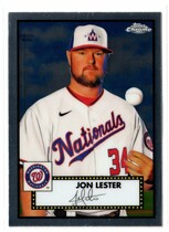 2021 Topps Chrome Platinum Anniversary #231 Jon Lester