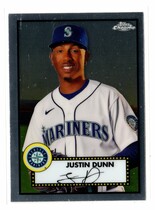 2021 Topps Chrome Platinum Anniversary #309 Justin Dunn