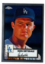 2021 Topps Chrome Platinum Anniversary #339 Don Drysdale