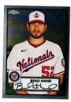 2021 Topps Chrome Platinum Anniversary #348 Brad Hand