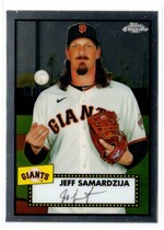 2021 Topps Chrome Platinum Anniversary #405 Jeff Samardzija