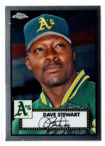 2021 Topps Chrome Platinum Anniversary #555 Dave Stewart