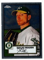 2021 Topps Chrome Platinum Anniversary #563 Dallas Braden