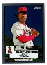 2021 Topps Chrome Platinum Anniversary #599 Garret Anderson