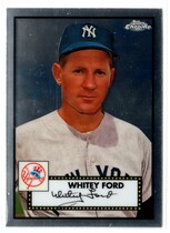 2021 Topps Chrome Platinum Anniversary #638 Whitey Ford