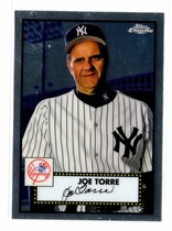 2021 Topps Chrome Platinum Anniversary #700 Joe Torre