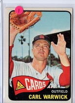 1965 Topps Base Set #357 Carl Warwick