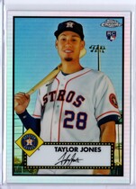 2021 Topps Chrome Platinum Anniversary Refractor #56 Taylor Jones