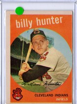1959 Topps Base Set #11 Billy Hunter
