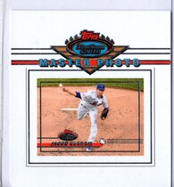2022 Stadium Club Oversized Base Master Photo Variation #125 Jacob Degrom