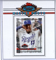 2022 Stadium Club Oversized Base Master Photo Variation #69 Salvador Perez