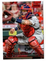 2022 Stadium Club Red Foil #297 Yadier Molina