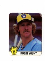 1987 Hostess Stickers #25 Robin Yount