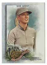 2022 Topps Allen & Ginter Silver Portrait #231 Michelle Wie West