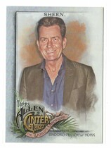 2022 Topps Allen & Ginter Silver Portrait #292 Charlie Sheen