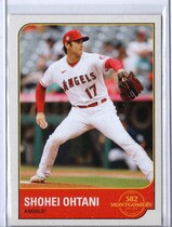 2022 Topps 582 Montgomery Club Lost Topps Design Set 1 #18 Shohei Ohtani