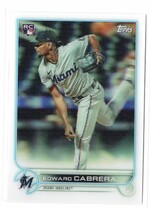 2022 Topps 3D #566 Edward Cabrera