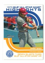 2022 Topps Heritage High Number 1973 MLB All-Star Game Highlights #ASGH-2 Johnny Bench
